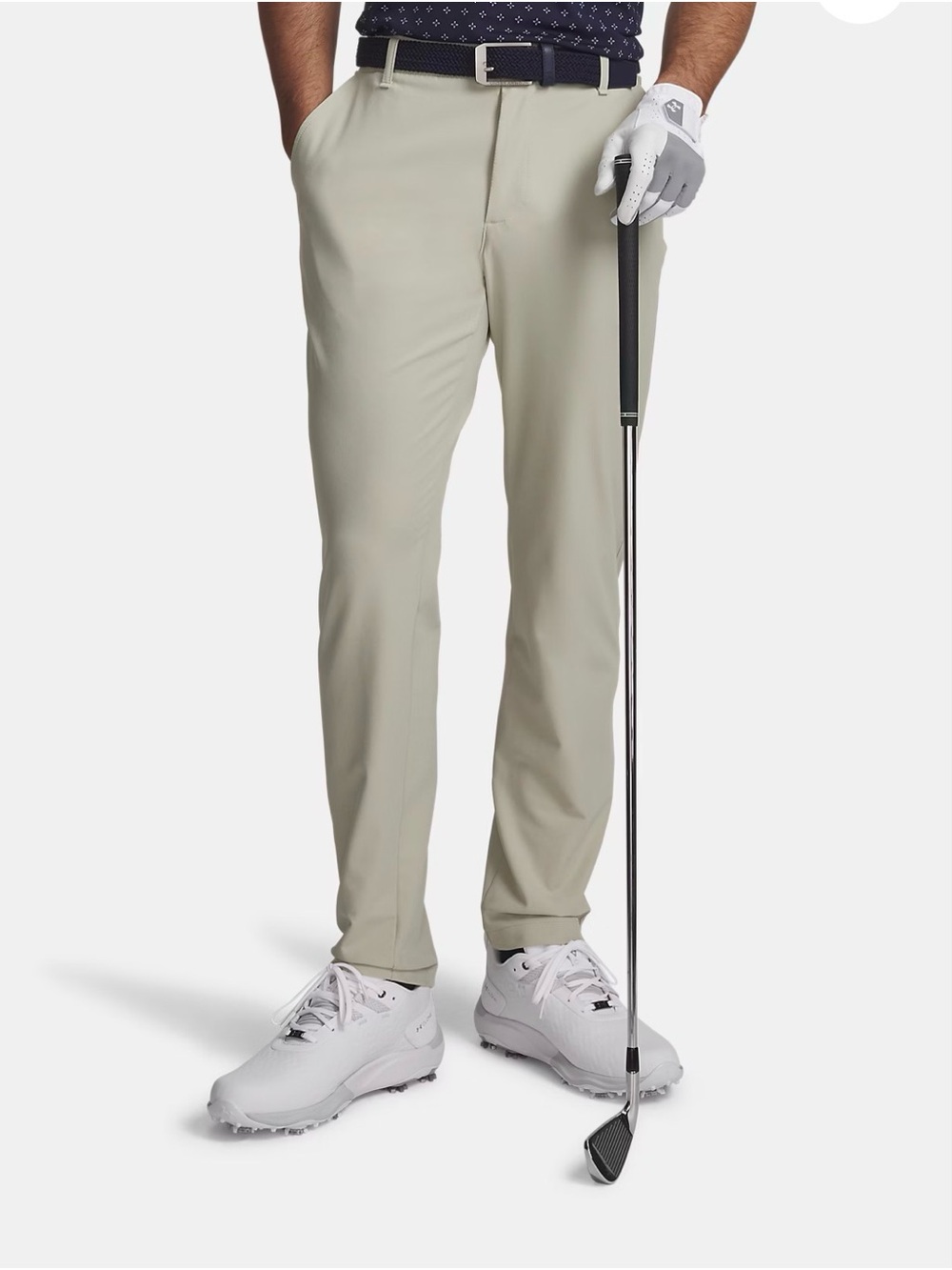 Under Armour Drive Tapered Men's Golf Pants in Light Beige